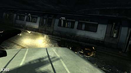 As per Modern Warfare 2, we see different shadow implementations on the two console versions. While shadows are low-res on both platforms, quality on PS3 stands up better at close quarters.