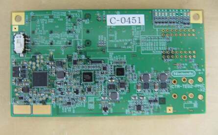 Just about all the detachable components on the CTR Target Board are labelled TEG2, highlighting the NVIDIA connection. Did Nintendo have two competing 3DS designs on the table, or was NVIDIA dumped relatively recently for Japanese vendor DMP?