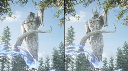 Disabling Nanite doesn't really make sense - assets are normally authored with Nanite in mind rather than having more traditionally defined LODs - but it can claw back some performance and might be worth exposing as an option to users.