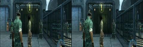 The top-left image is conventional 2D... the other five show the various stereo 3D implementations within Avatar. Proprietary systems like Sensio and RealD are supported, as are side-by-side and interlace modes. All are based on the concept of two low-resolution images being packaged into one 720p framebuffer.