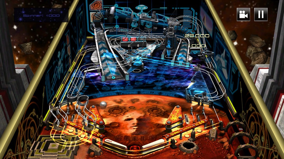 Pinball FX 2 is a very pretty game, but once again suffers from the same issues with judder as almost every other game we tested