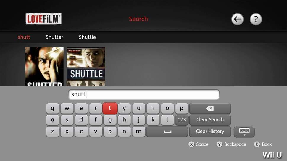 Manual searches can also be performed on LoveFilm, although menus are much slower to respond than on Netflix