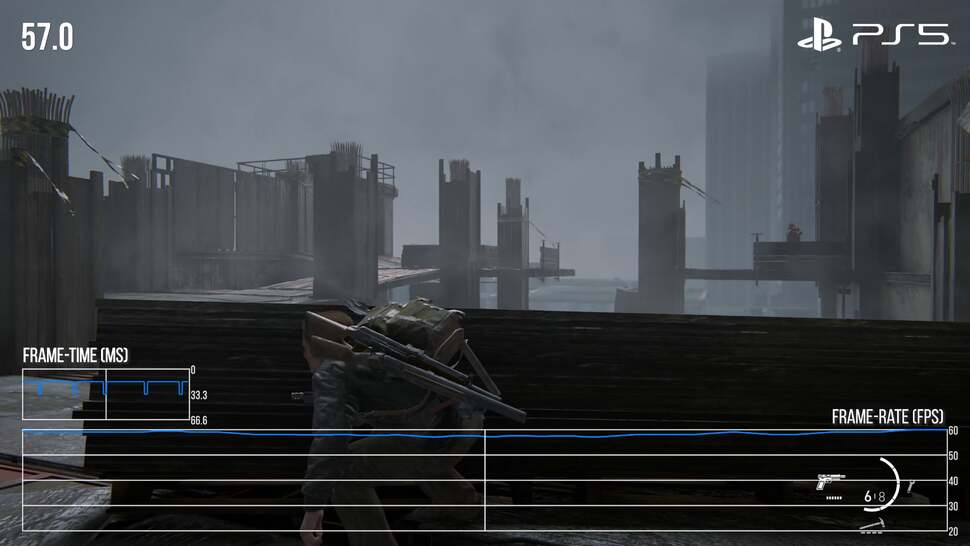 A flawless 60fps? Pretty much. After analysis of eight hours of play, this minor drop is the only one we could find. it's extremely solid