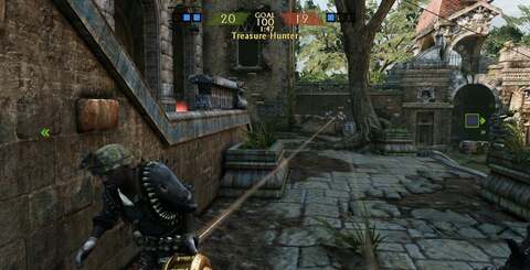 These shots reveal the team's own post-process anti-aliasing solution - note the inconsistency in edge-smoothing coverage. Sony's MLAA technology produces some outstanding results but requires a lot of SPU time. Naughty Dog appears to have developed its own post-process AA technique.