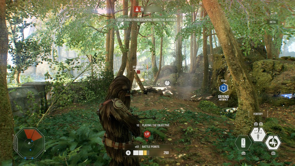 What a wookie! Battle points can be spent on one-use classes, often tailored to the level's theme
