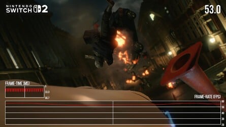 60fps in docked play is pretty solid, with only cutscenes most noticeably dropping frames. The 120Hz mode is unlocked, with fluctuating levels of performance.