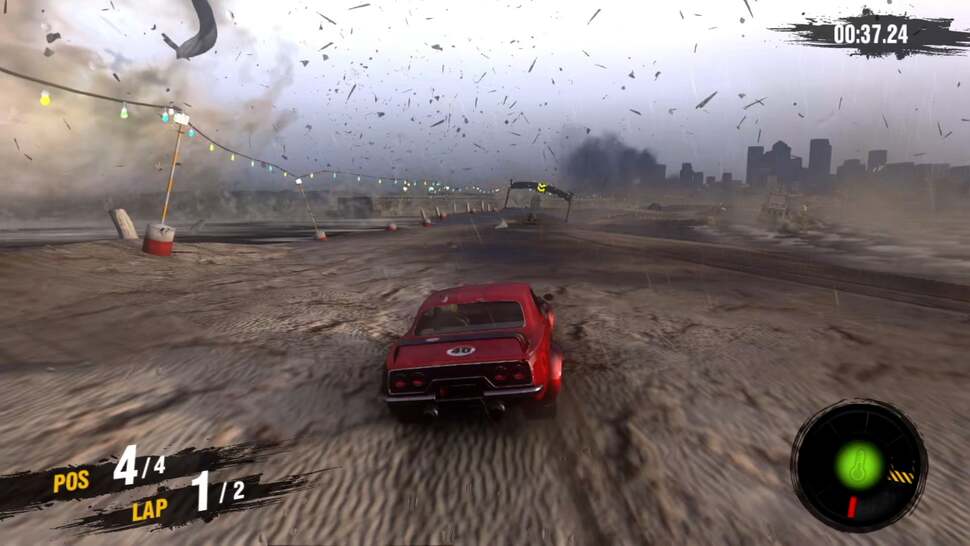 Motorstorm: Apocalypse upped the ante, dropping the festival atmosphere for a racing game where natural disasters dominated the design. Unfortunately, its release coincided with a real world tsunami - and that was the just the beginning of its challenges
