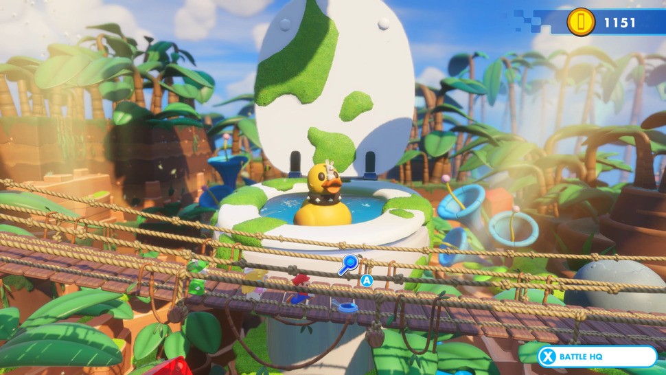 The Snowdrop engine helps bring giant toilets to life with unprecedented detail. On the flipside, the sun shafts used in this scene are faked using flat 2D elements - true volumetric lighting would likely have been prohibitively expensive