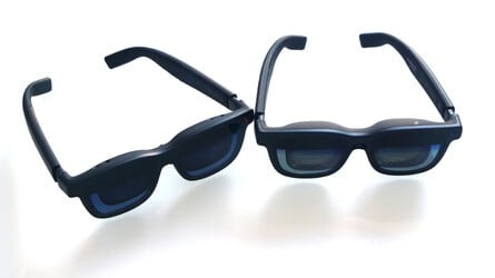 The Pro 2 and Beast glasses side by side - it gives you some idea of the extra heft from the Beast.