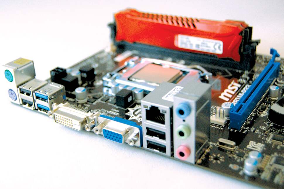 The H81M-P33 is a budget board for sure, but its 16x PCI Express gen 2 interface has enough bandwidth to get the job done, plus there's a PCI Express x1 slot and USB 3.0 ports too