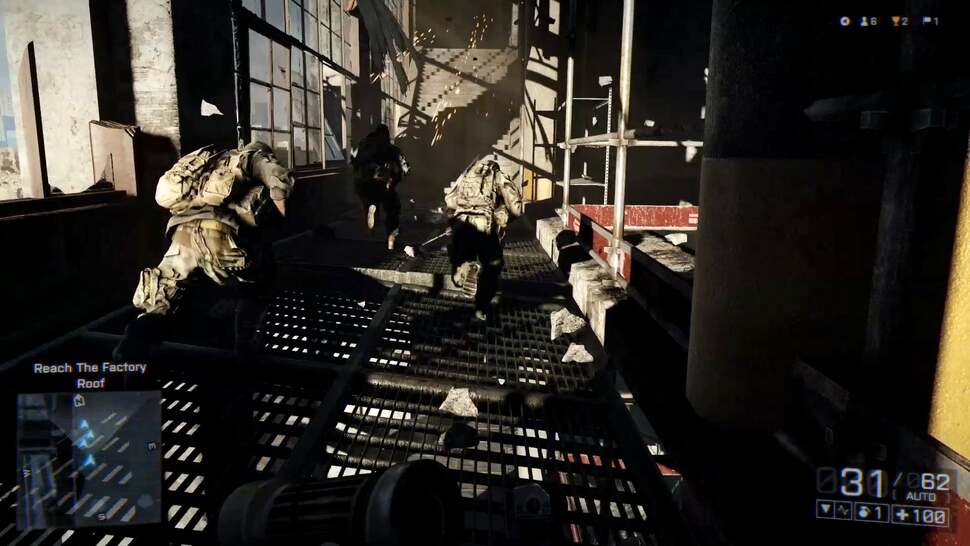 Set piece moments are still in place where necessary, and reaching the top of this building cues one of the more explosive sequences seen in the series