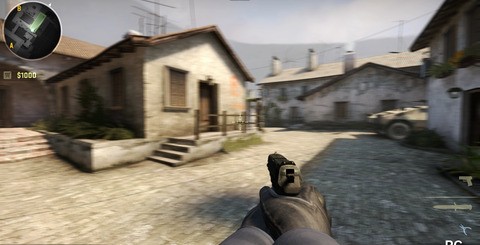 Other PC enhancements include a more impressive motion blur implementation (top) and superior water shaders and reflections work (bottom).