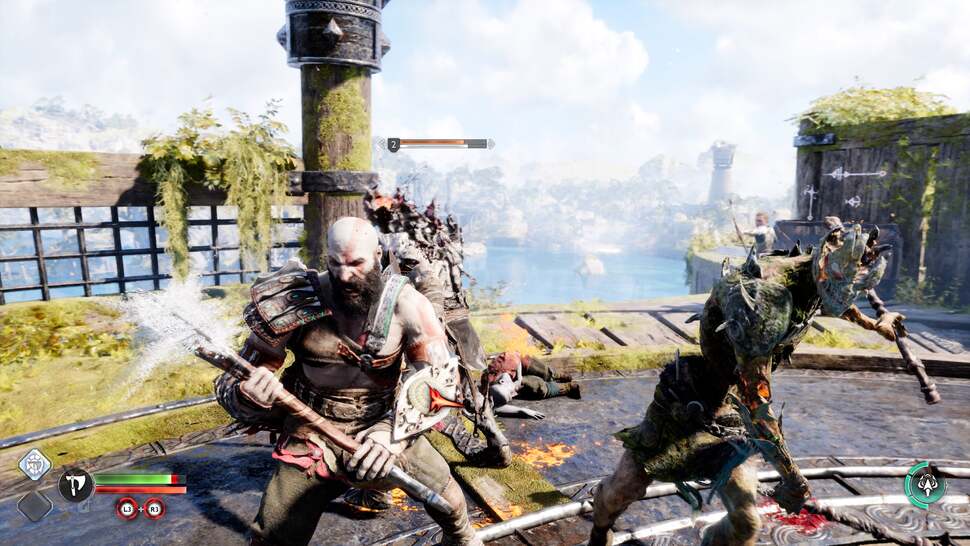 Some samples shots of God of War: Ragnarök's visual quality