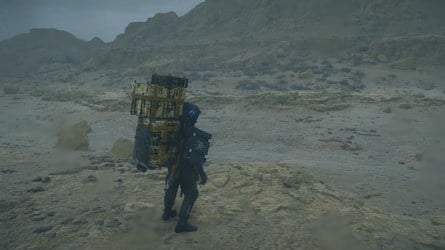 Weather effects are realistically rendered and also produce meaningful gameplay challenges - eg here as a dry riverbed succumbs to a flash flood.