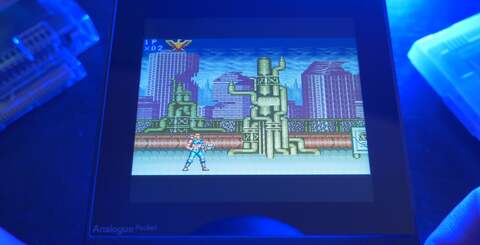 Examples of the remarkable screen quality when handling Game Boy, Game Boy Color and Game Boy Advance titles.