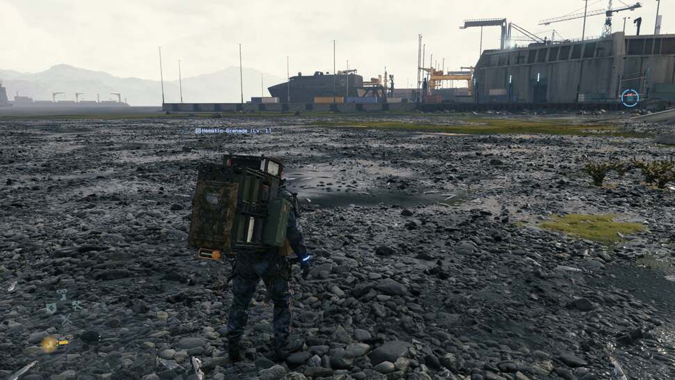 Surface detail is almost absurd with features such as these small stones represented in extreme detail and at a distance from the player position. The PBR-authored materials appear very realistic