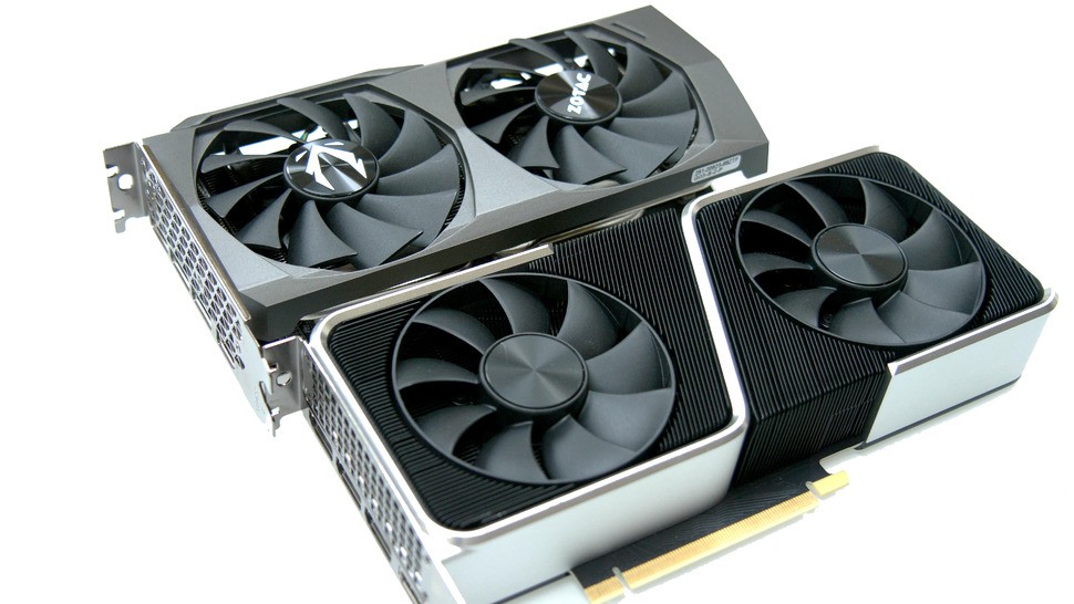 RTX 3060 (top) vs RTX 3060 Ti