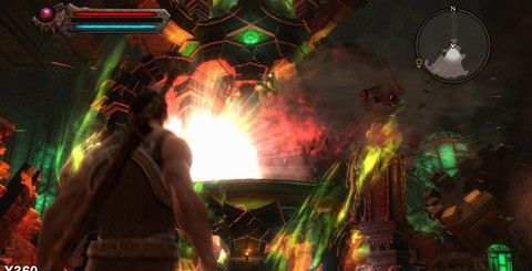 The Xbox 360 version of Kingdoms of Amalur benefits significantly from both camera and object-based motion blur. The bottom shot is from a very fast pan, not indicative of gameplay but demonstrating the absence of the effect on PS3.