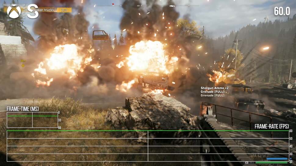 Xbox Series S is as robust at 1080p60 as the X version is at 4K60 - a very nice upgrade