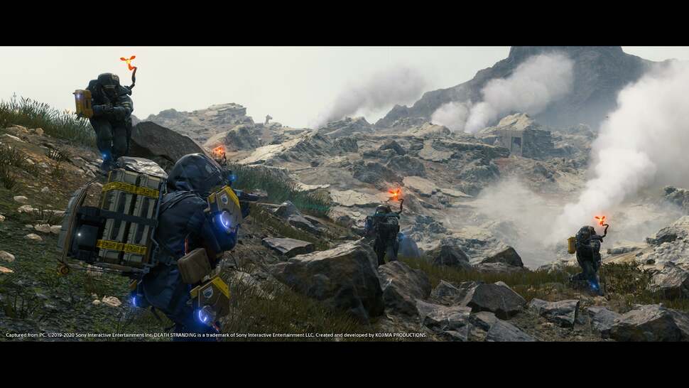 New ultrawide screenshots of Death Stranding from Kojima Productions