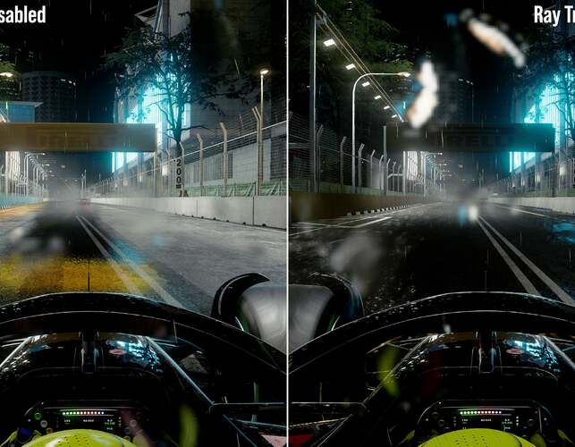 Here are direct RT on/off comparisons from the PC build. SSR provides near-identical results to RT reflections in some spots, while in others RT offers a suitable upgrade in realism.  Click to expand.