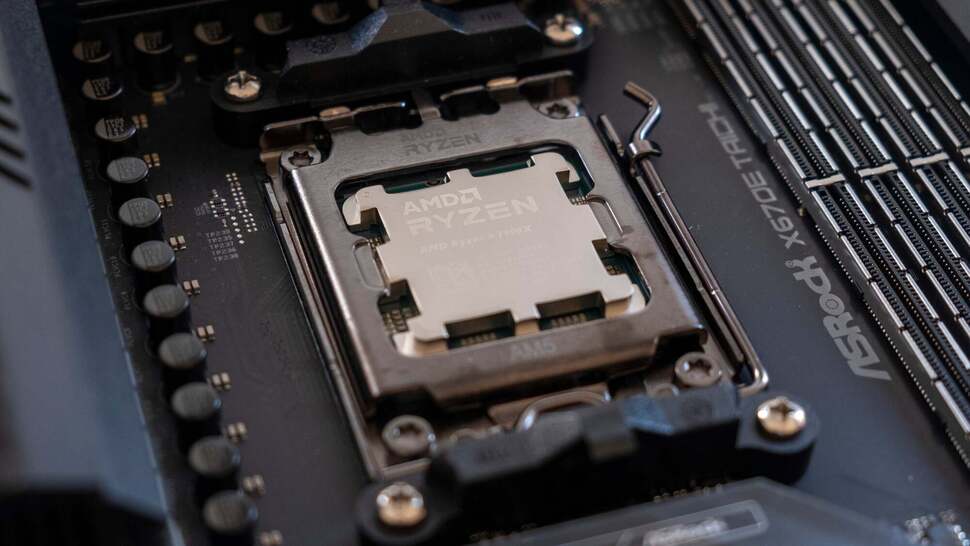 The new AM5 socket features an LGA design - pins on the motherboard, not the CPU - and a more robust mechanism for holding the chip in place