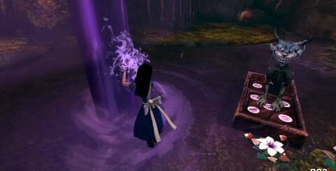 Certain graphical effects and texture details appear to be running with a higher resolution on the Xbox 360 version of the game. The result doesn't impact PS3 Alice that much, though the occasional area can seem a little sparse in comparison.