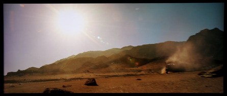 It's hard to show the difference between standard and high dynamic range, but these photos of Mad Max: Fury should give you an idea of the upgrade possible. Notice the extra details around the sun and lens flare, which are entirely clipped in the normal Blu-ray. Click on the thumbnails for higher resolution images.