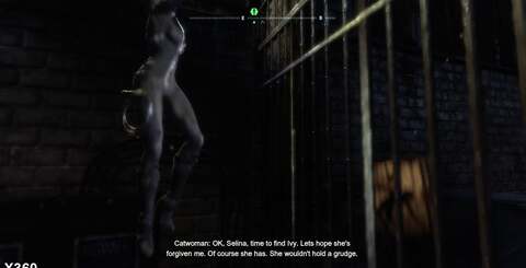 Lightshafts (bottom) and motion blur (top) are relatively new effects to the Unreal Engine 3 toolkit, and they have been deployed wisely on both consoles in Batman: Arkham City.