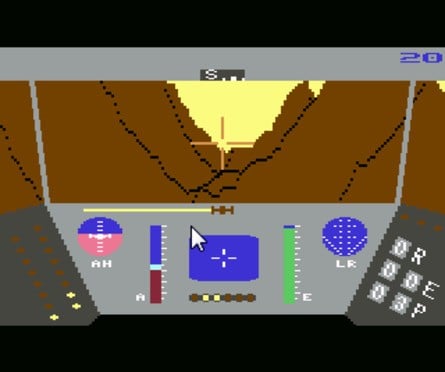 Gary Liddon cites the LucasArts conversions of BallBlazer and Rescue on Fractalus as two of the games that most impressed him on the C64. They had been ported across from more powerful hardware but still looked superb.