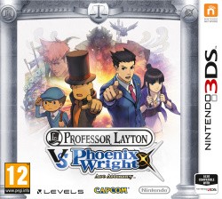 Professor Layton vs. Phoenix Wright: Ace Attorney Cover