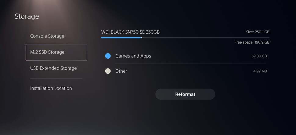 The latest PS5 system software allows all users to add extra NVMe storage via the storage bay expansion