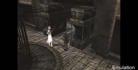 A second set of PS2 vs. PS3 vs. PC shots - here, the overall experience is much more similar, but you'll note the additional tiling of the textures on the PlayStation 3 version.