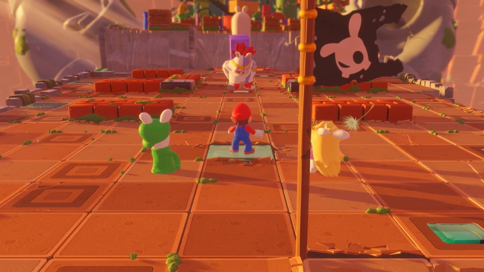 Texture quality and texture filtering are both top notch with lots of fine detail visible far into the distance. Lots of extra geometry is used to augment the already detailed surfaces