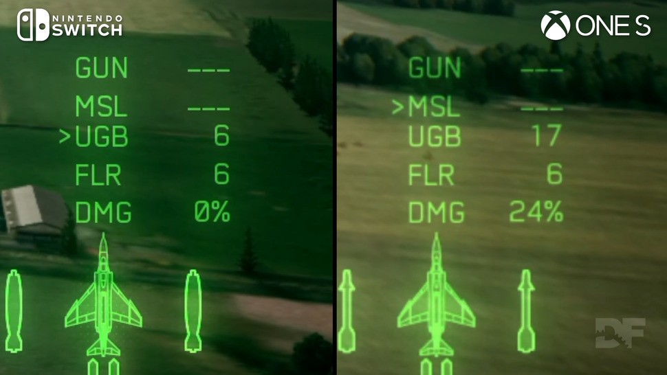 Surprisingly, the UI on Switch is noticeably sharper than on Xbox One S - potentially 1080p in docked mode versus 720p.