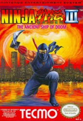 Ninja Gaiden III: The Ancient Ship of Doom Cover