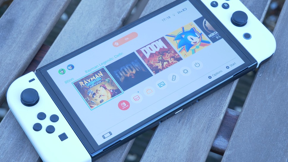 Outdoors play is an area where existing Switch hardware has been lacklustre - but the OLED model helps here too