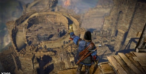 The developer reckons that its computationally expensive bokeh effect was a very important element of the PC title's visual make-up and was sorry that it had to switch to a gaussian blur alternative on Xbox 360.