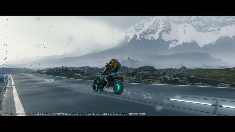 New ultrawide screenshots of Death Stranding from Kojima Productions