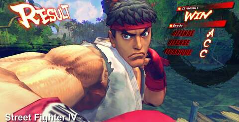 Then and now. The sub-HD elements from PS3 Street Fighter IV are gone in favour of a consistent 720p in the new Super iteration.