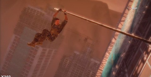 The Xbox 360 version benefits from enhanced effects such as screen-space ambient occlusion (SSAO) and improved ambient shadowing. Curiously, differences in the rendering set-up even appear to be replicated in the Bink-encoded FMVs (bottom).