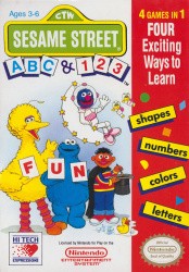 Sesame Street: ABC Cover