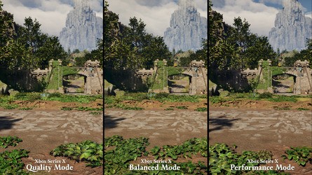 The various modes on Xbox Series X and Series S seem well considered, with the balanced mode on X and quality mode on S being our recommended settings for most users with 120Hz VRR displays.