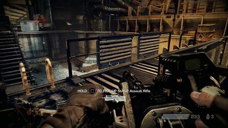 MLAA works beautifully in the more organic environments in Killzone 3, but pixel-popping/shimmering are something of a concern on very long edges.