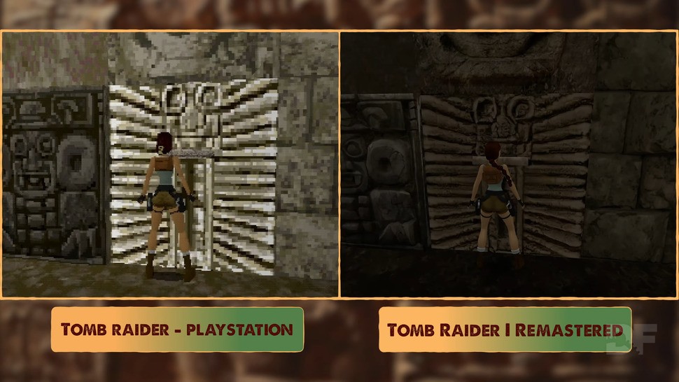 If you're upset by seeing yellow paint in modern games, play Tomb Raider - you're left to your own devices when it comes to parsing the level, discovering where to go and how to get there. Even with higher-res textures, there's enough visual contrast that progression is challenging without being overly difficult.