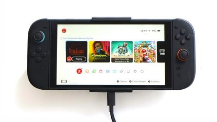 How bulky does Switch 2 become with the Viture dock attached? This is the Mobile Pro Dock in these images - the Mini is, obviously, smaller.