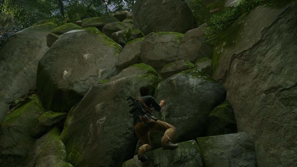 More so than any other point in the demo, this section demonstrates a lack of cohesion between some of the rock structures. They simply don’t seem to fit together in a natural way