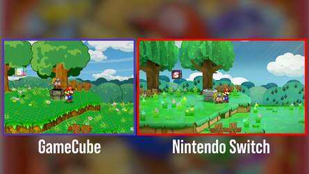 The Thousand Year Door shows significant evolutions from GameCube to Switch - as you'd hope from 20 years of technological progress.
