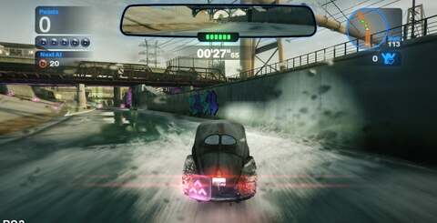 For the sake of completion, we return the PC build of Blur back to 720p and pit its visual charms up against the PlayStation 3 version of the game.