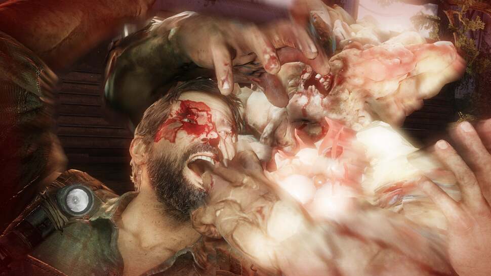 Showcasing the higher detail Joel model and the still-brilliant motion blur. At its best, The Last of Us Remastered looks simply magnificent